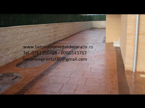 Beton Amprentat Piscu Mare -Vâlcea Tel.0761350488 -0766543767