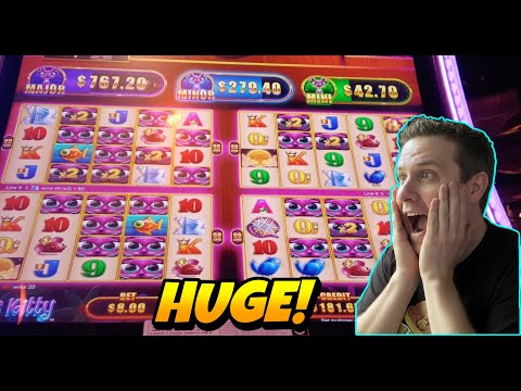 🚨🚨 MASSIVE WIN on Miss Kitty Super Free Games! [HANDPAY CLIP]