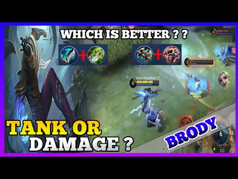 Why Tank Build is so Good on Brody | Master the Basics | Brody Gameplay | MLBB
