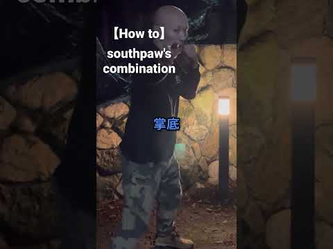【How to】southpaw’s combination~左利きのコンビネーション~ #空道 #大道塾 #mma #武道 #武術 #空手 #左利き