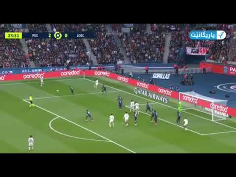 Psg Vs Lille Goal By Bafode Diakite Paris Saint Germain 2 : 1 Lille (24”)
