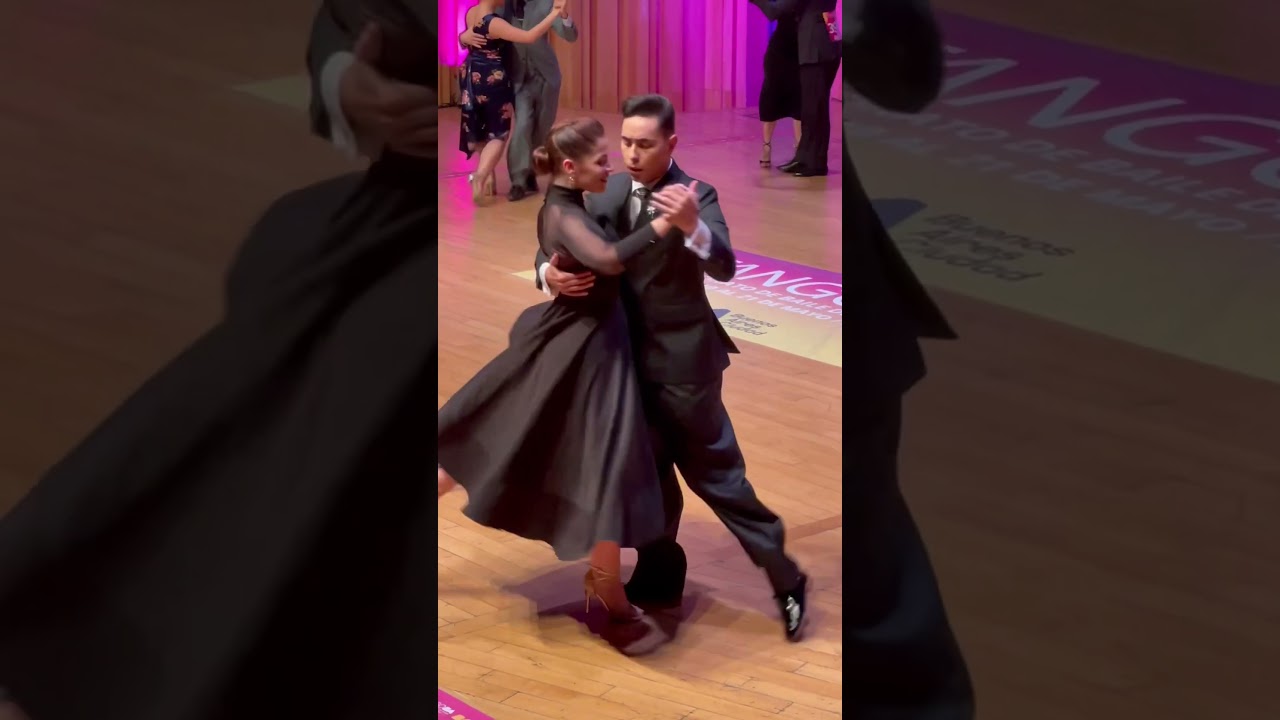 Suyay Quiroga y Jonny Carvajal en metropolitano2023Semifinal(Vals) en La Usina . #阿根廷探戈 #探戈 #tango
