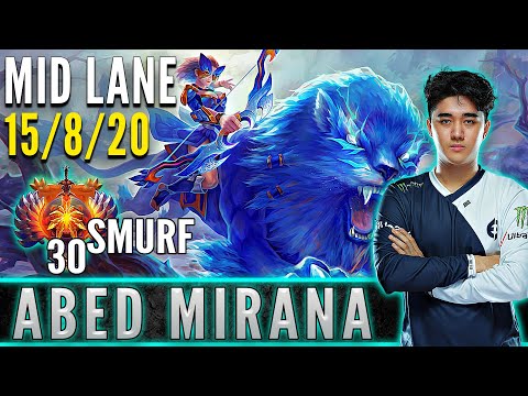 EG.Abed  [ Mirana ]  Mid Lane Pro Gameplay  [ Patch 7.32b ]  Dota 2 Full Game (2)