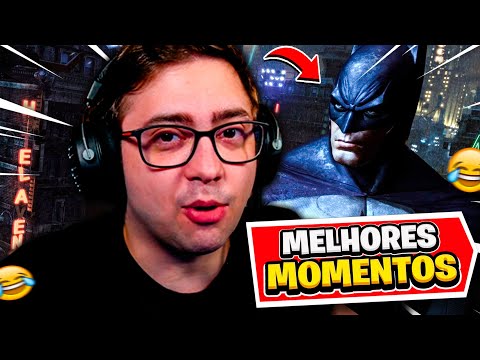 MELHORES MOMENTOS - ALANZOKA NO Batman Arkham !