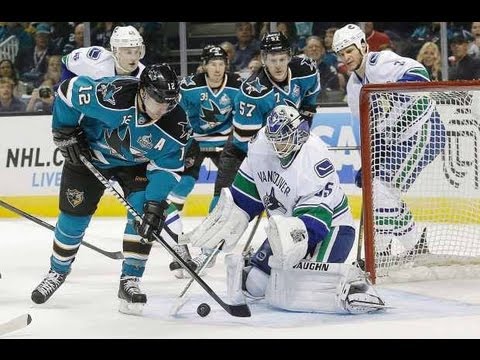 Vancouver Canucks @ San Jose Sharks 1-4 | October 3rd 2013 | Highlights | NHL 13