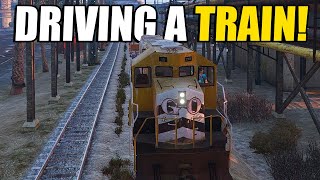 After 10 Years We Can Finally Drive A TRAIN!!! | GTA Online The Cluckin Bell Farm Raid