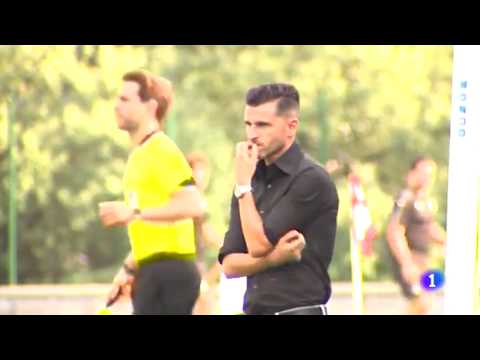 Resumen del partido de liga Vitoria-Racing (TVE)