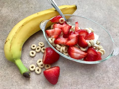 Breakfast Banana Split