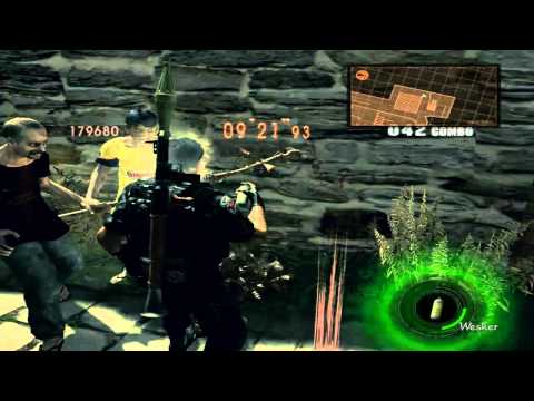 RESIDENT EVIL 5 MERCENARIOS SOLO SIN PIEDAD WESKER MEDIANOCHE  RANGO SS 637K  (HD)