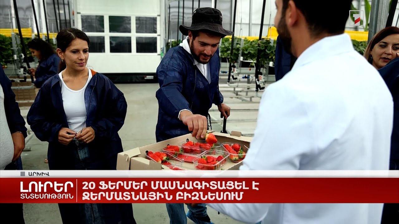 20 ֆերմեր մասնագիտացել է ջերմատնային բիզնեսում