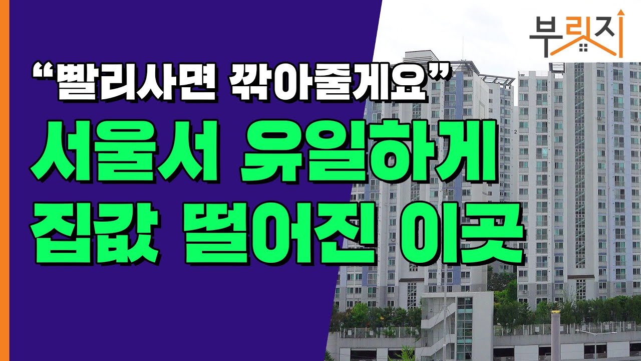 [부릿지GO]급매에 떠밀려 2억원 뚝..서울 집값 하락 신호탄?
