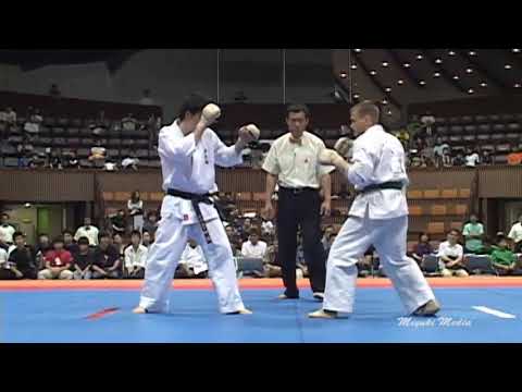 Kyokushin Karate with Head Punches (Shinken Shobu) - Yuusuke Nakagawa vs Anton Krivosheev