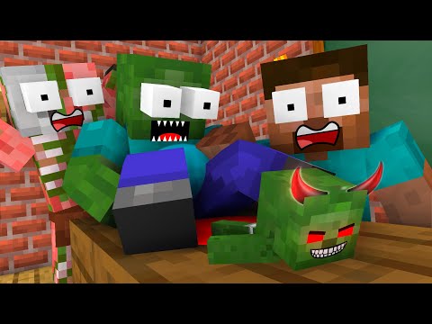 Monster School : Zombie Pregnant - Sad Story - Minecraft Animation