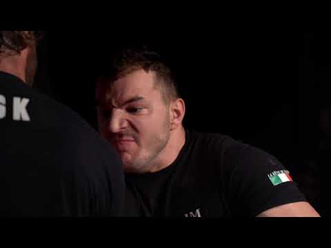 MATT MASK    VS. ERMES GASPARINI - SUPER MATCH - HARDLINE ARMWRESTLING CHAMPIONS NIGHT