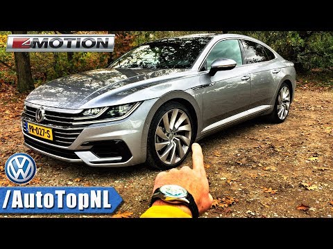 VW Arteon R Line 2.0 TSI 4Motion 280HP REVIEW POV Test Drive by AutoTopNL