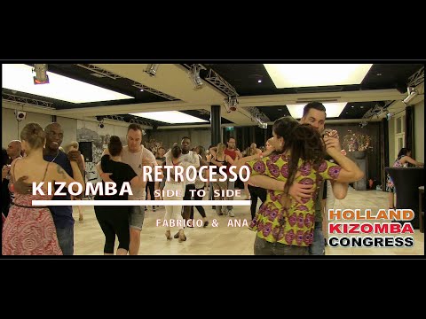 Kizomba Retrocesso Side To side Partnerwork Fabricio & Ana Holland Kizomba Congress 7th Edition