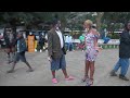 Drama In Nairobi CBD As Fikita Meets His Crush
