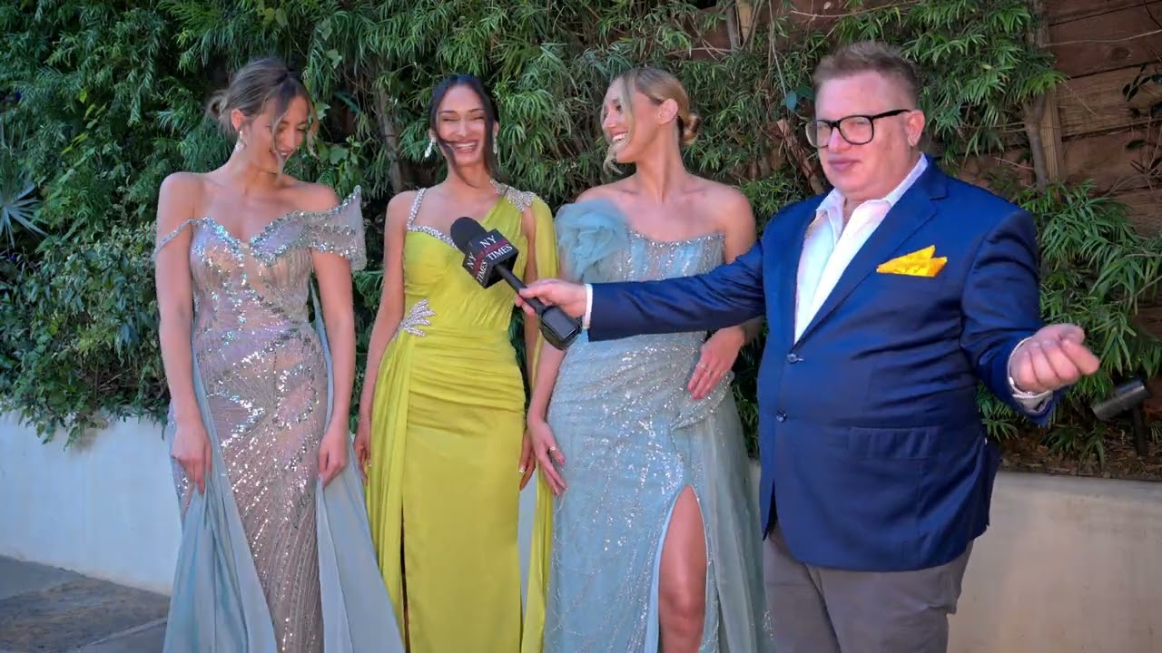 Toria Webber Bella Kohana Emma Danielle wearing Designer Glaudi  @bhfw.us