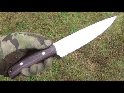 CFK Cutlery Camp Knife, Full Review Video