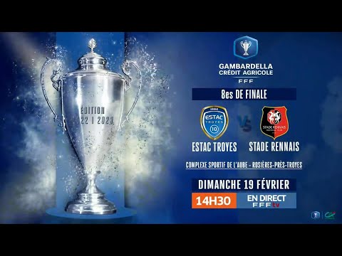 Gambardella | ESTAC 1-1 Rennes (2-3 Tab) : Résumé