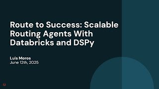 Route to Success: Scalable Routing Agents With Databricks and DSPy
