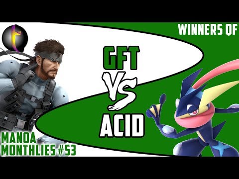 MM53 Singles: SSBU - WQF - GameForThought vs Acid