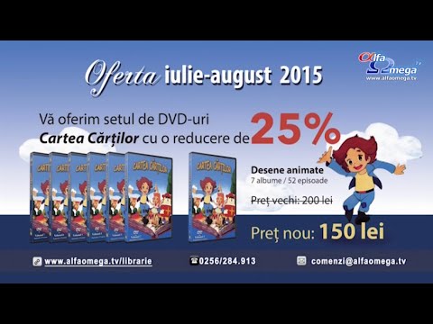 OFERTA AOTV IULIE-AUGUST 2015 - Set DVD Cartea Cartilor la reducere - 150 lei