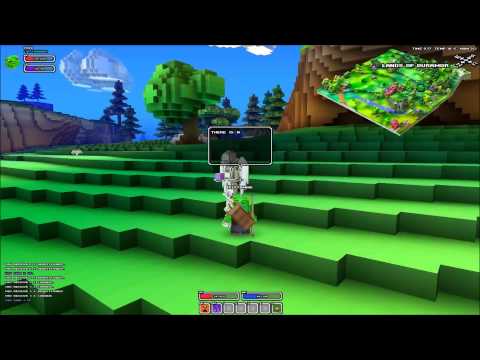 Cube World Gameplay Walkthrough Part 2 - We Visit The City. (PC Gameplay HD)