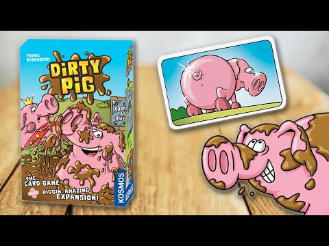 How to play DIRTY PIG cardgame (official rules, instructions and gameplay) | SPIELREGELN TV x Kosmos
