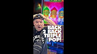 BACK TO BACK MAX BET TRIPLE POPS ON RISING ROCKETS! #shortsfeed #shorts #short #fypviral #fyp