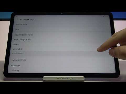 Default Alarm Tones on Huawei MatePad 10.4 – Available Sounds of Alarms