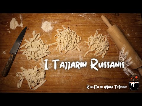 COME FARE LE TAGLIATELLE SENZA UOVA Fatte a mano e con la Macchina per la Pasta