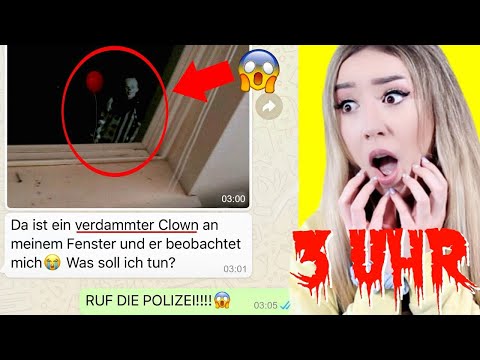 ER ist an meinem HAUS FENSTER ...SCHREIBE niemals 3 UHR nachts über WHATSAPP deine FREUNDIN an