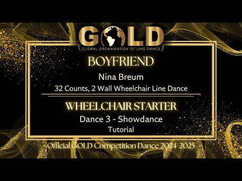 GOLD 2024 Wheelchair Starter - Dance 3: Showdance "Boyfriend" - Tutorial without music