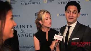 Seth Fisher at the World Premiere of NatGeo&#39;s Saints &amp; Strangers #SaintsandStrangers #NATGEO