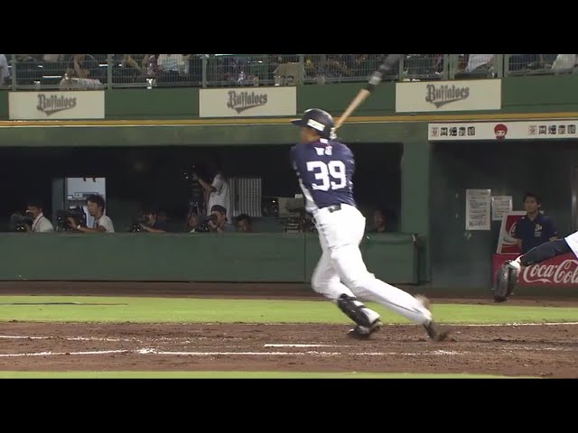 【3回表】ライオンズ・呉 変化球を見事に打ち返しタイムリー!!  2017/9/1 Bs-L