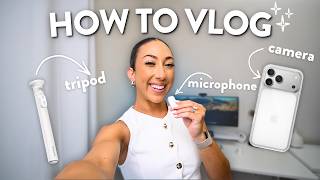 How to Film and Edit Vlog-Style YouTube Videos for Beginners thumbnail