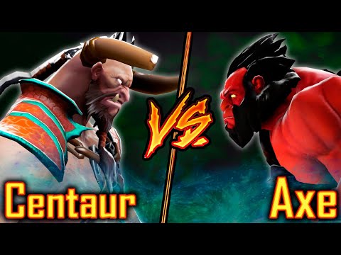 Dota 2 Centaur Warrunner VS Axe | 7.29d DOTA 2 Battle
