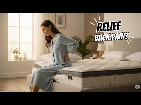5 Best Mattress for Back Pain 2025! Sleep Pain-Free