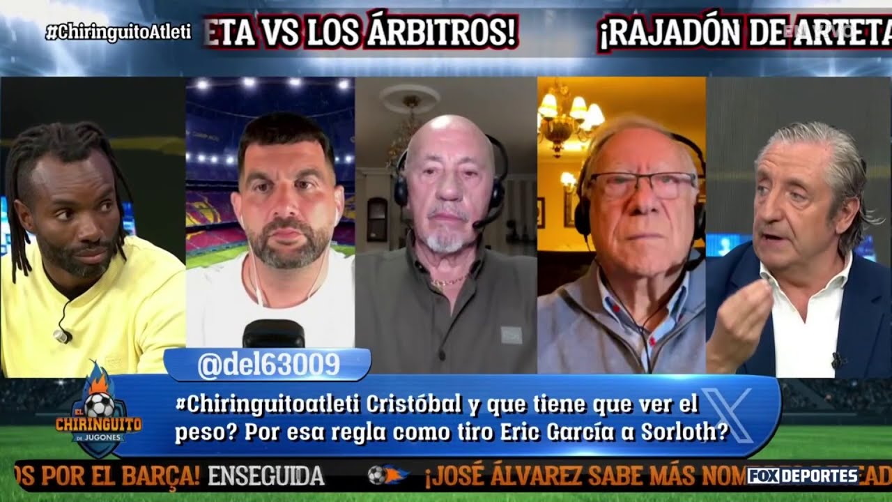 🚨🔥 ATLÉTICO MADRID 1-1 ARSENAL, Mikel ARTETA considera "INACEPTABLE" al arbitraje | El Chiringuito