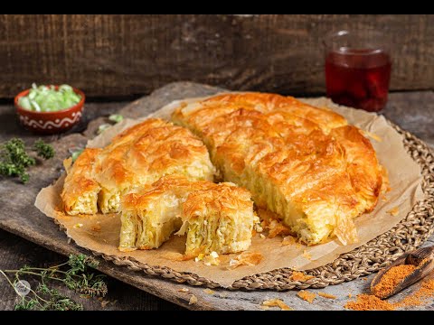 BANITSA WITH LEEKS AND CHEESE (BULGARIAN LEEKS AND CHEESE PIE)