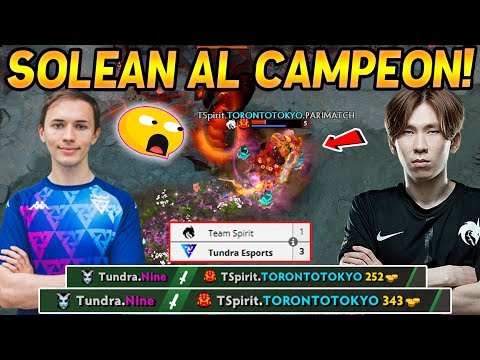 😱Asi soleo TUNDRA.NINE 2 veces al campeon actual TORONTOTOKYO "GRAN FINAL TUNDRA VS TEAM SPIRIT"