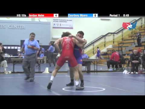 GR 84 KG / 185 lbs - Jordan Holm vs. Courtney Myers