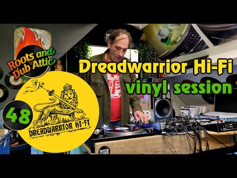 Dreadwarrior HI-FI Soundsystem session 48, live from the Roots and Dub Attic Rotterdam