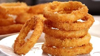 Homemade Onion Rings - Super Crispy Easy and Delicious