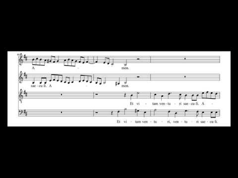 Monteverdi - Mass for 4 voices, SV 190 (1650, posth.)
