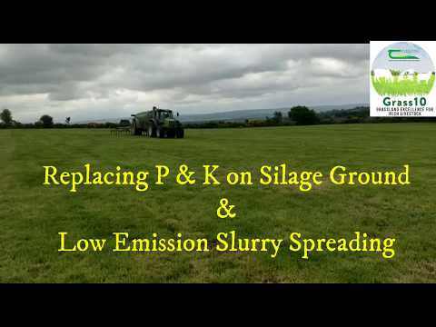 Low Emission Slurry Spreading Following Silage Cuts