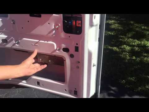 Cargo lock Van deadbolt installation video