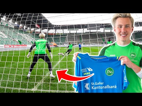 FC St.Gallen hat mich zu einem Probetraining eingeladen Habe ich einen Profivertrag unterschrieben?