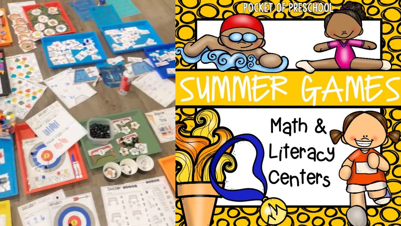 Summer Games Math & Literacy Unit Preview